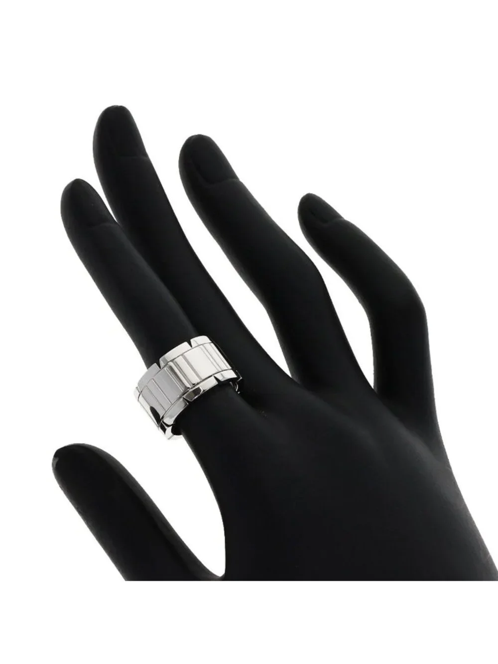 Cartier Tank Francaise LM 51 Ring 18k White Gold